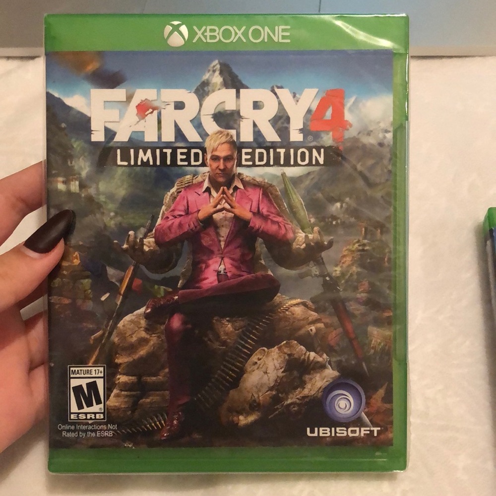 XBOX ONE GAME FARCRY4 limited edition